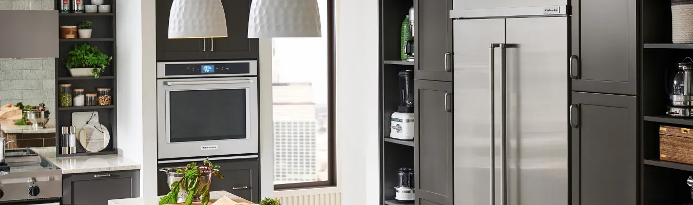 kitchenaid-built-in-refrigerator-and-wall-oven